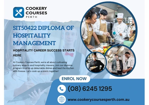 Ignite Your Passion With A Diploma In Commercial Cookery & Hospitality Management