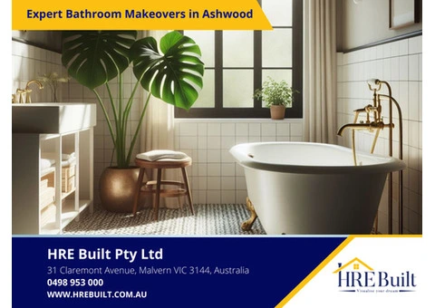 Expert Bathroom Makeovers in Ashwood