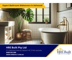 Expert Bathroom Makeovers in Ashwood