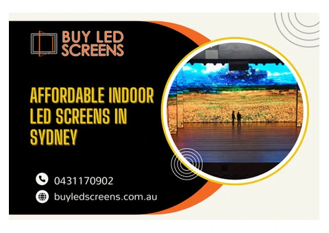 Affordable Indoor LED Screens in Sydney | Call: 0431170902