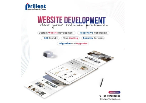 Website design and development Services.