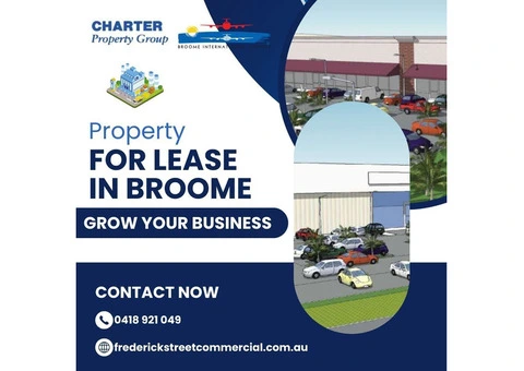 Property for Lease in Broome | Frederick Street Commercial
