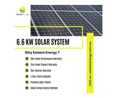 Top Quality 6.6 kW Solar System in Sydney
