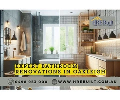 Expert Bathroom Renovations in Oakleigh