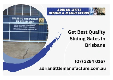 Get Best Quality Sliding Gates In Brisbane | Call: (07) 3284 0167