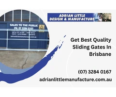 Get Best Quality Sliding Gates In Brisbane | Call: (07) 3284 0167