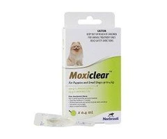 Buy Moxiclear Fleas & Worm Spot-On Solution For Dogs online