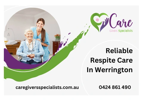 Reliable Respite Care In Werrington | Call: 0424 861 490