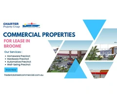 Commercial Properties for Lease in Broome | Frederick Street Commercial