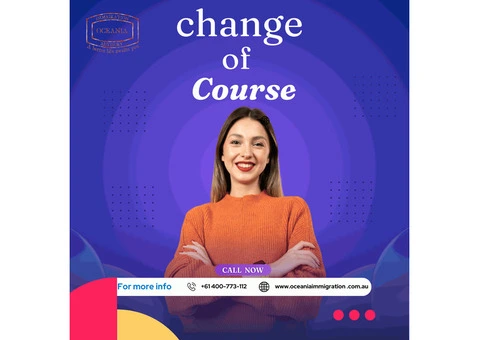 CHANGE OF COURSE IN AUSTRALIA