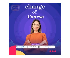 CHANGE OF COURSE IN AUSTRALIA