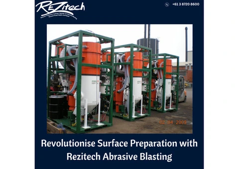 Revolutionise Surface Preparation with Rezitech Abrasive Blasting