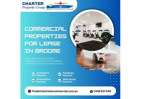 Commercial Properties for Lease in Broome | Frederick Street Commercial