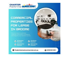 Commercial Properties for Lease in Broome | Frederick Street Commercial