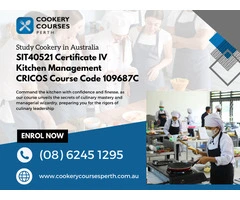 Achieve Career Success with Cert 4 Kitchen Management Training in WA