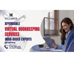 Affordable Virtual Bookkeeping Services - India-Based Experts
