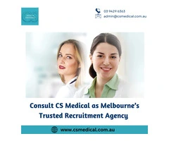 Consult CS Medical as Melbourne’s Trusted Recruitment Agency