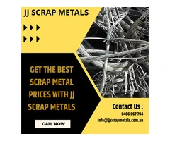 Get the Best Scrap Metal Prices with JJ Scrap Metals