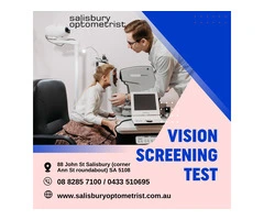 Get Vision Screening Test in Clinic in Australia - Salisbury Optometrist