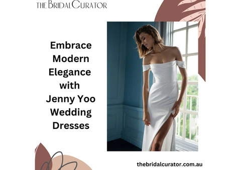 Embrace Modern Elegance with Jenny Yoo Wedding Dresses