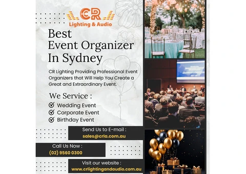 How to Choose the Best Event Planner in Sydney By CR Lighting and Audio (+61 2 9560 0300) - 4/4