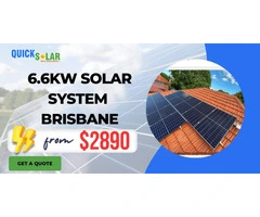 Top Quality Solar Panels for Every Budget: Quick Solar's 6.6 kW Solar System in Brisbane