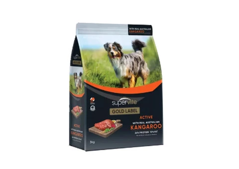 SuperVite Gold Label Active Kangaroo - Dog Treats