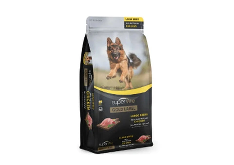 SuperVite Gold Label Adult Large Breed Chicken Dog Food