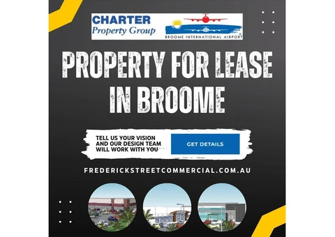 Property for Lease in Broome | Frederick Street Commercial