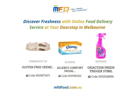 Discover Freshness with Online Food Delivery Service at Your Doorstep in Melbourne