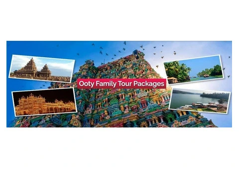 Ideal Ooty Family Tour Packages for 3 Days