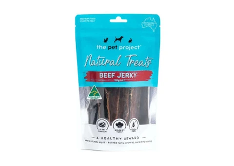 The Pet Project Beef Jerky Dog Treats - VetSupply