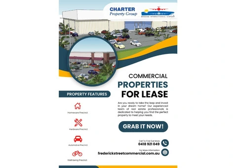 Commercial Properties for Lease in Broome | Frederick Street Commercial