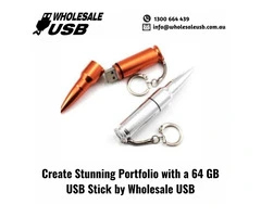 Create Stunning Portfolio with a 64 GB USB Stick by Wholesale USB