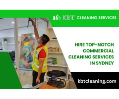 Hire top-notch commercial cleaning services in Sydney