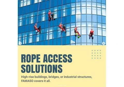 rope access window cleaning in Australia