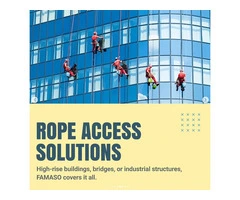 rope access window cleaning in Australia