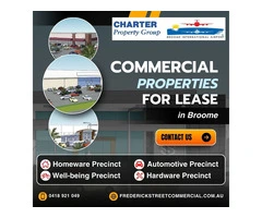 Commercial Properties for Lease in Broome | Frederick Street Commercial