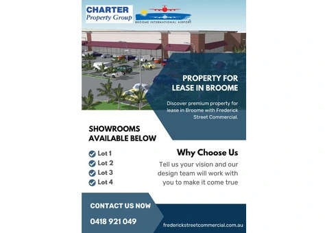 Property for Lease in Broome | Frederick Street Commercial
