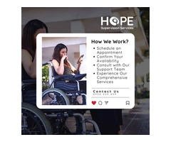 Trusted Disability support services Melbourne | Hope Care Services