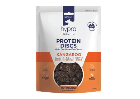 Hypro Premium Protein Discs Kangaroo Dog Treats