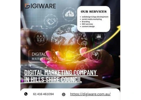 Boost Your Brand with Expert Digital Marketing company in Hills Shire Council!