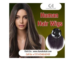 Order Human Hair Wigs Online from Chandra Hair