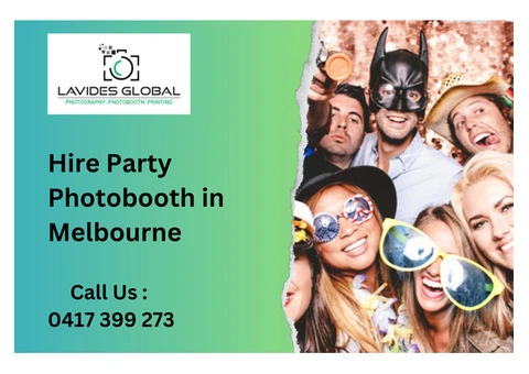 Hire Party Photobooth in Melbourne