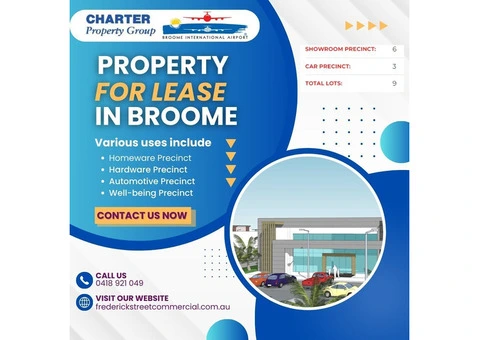 Property for Lease in Broome | Frederick Street Commercial