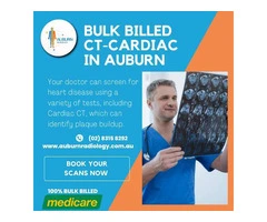 Auburn Radiology offers Bulk Billed Ct-Cardiac Service in Auburn.(02) 8315 8292