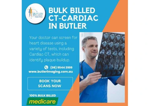 Butler Medical Imaging offers Bulk Billed Ct-Cardiac Service in Butler.(08) 9544 3999