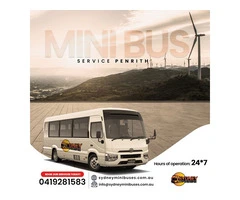 Enjoy a comfortable ride by choosing the best mini bus service in Penrith