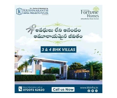 Luxury Living with Home Theater Experience Kurnool || Vedansha Fortune Homes