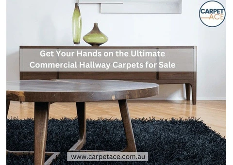 Get Your Hands on the Ultimate Commercial Hallway Carpets for Sale